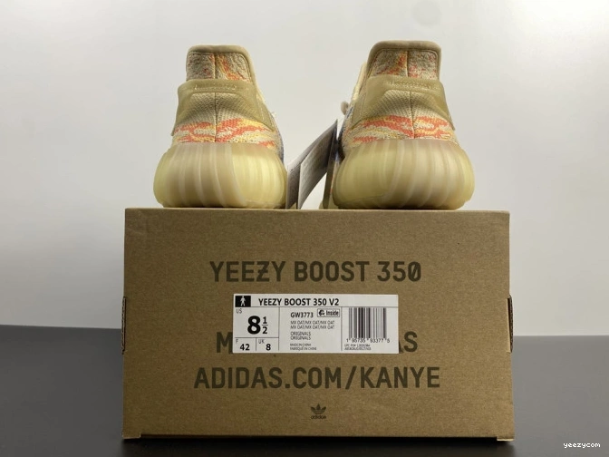 Boost Yeezy 350 Adidas Oat GW3773 V2 MX 0825